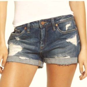 NWT🔥$79 BLANKNYC Distressed Fulton Stretch Denim Shorts😍 Size 29/8